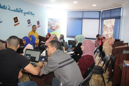 نادي جنين الرياضي يختتم المرحلة الاولى من برنامج التدريب الوظيفي